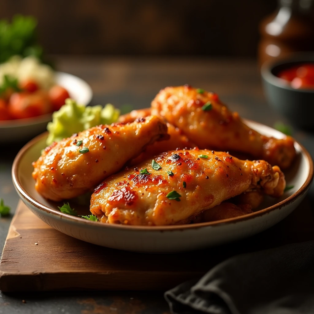 Healthy air fryer chicken recipe for the whole family