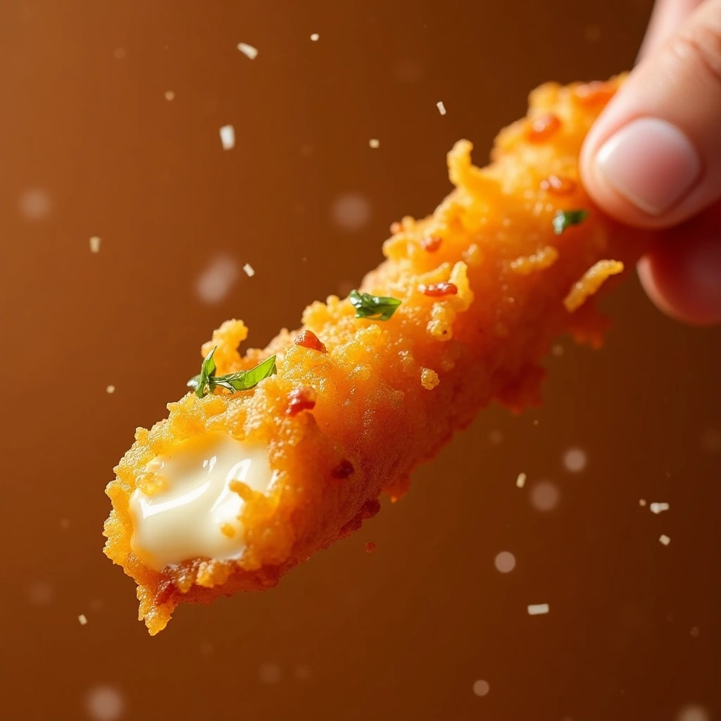 Air-fried mozzarella sticks made in under 30 minutes with Ninja Air Fryer, perfect for family recipe