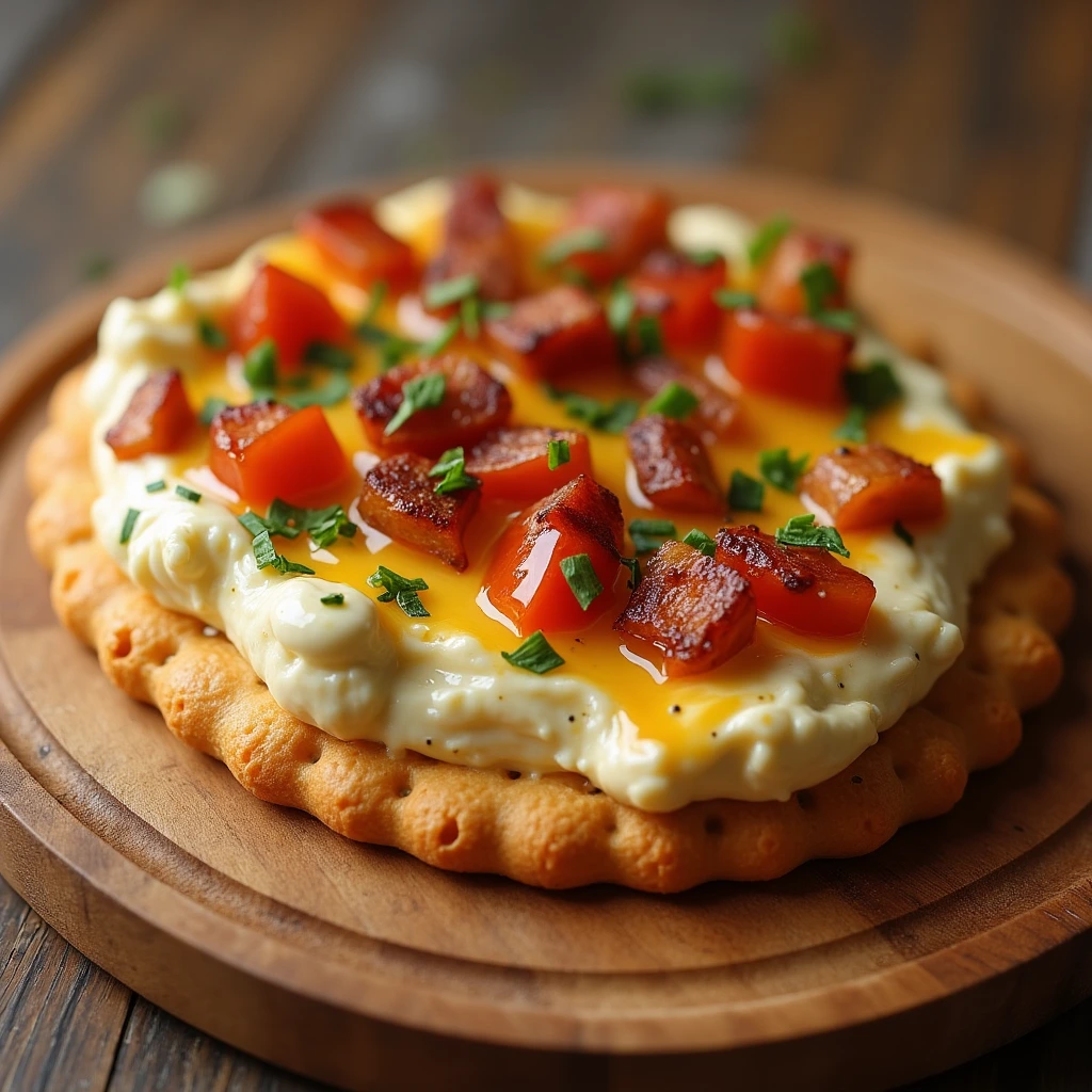 Hanky Panky variations with different toppings like bacon bits and herbs.